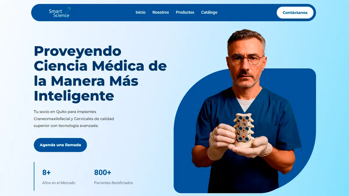 Captura del sitio de ISPADE — caso de éxito grou online